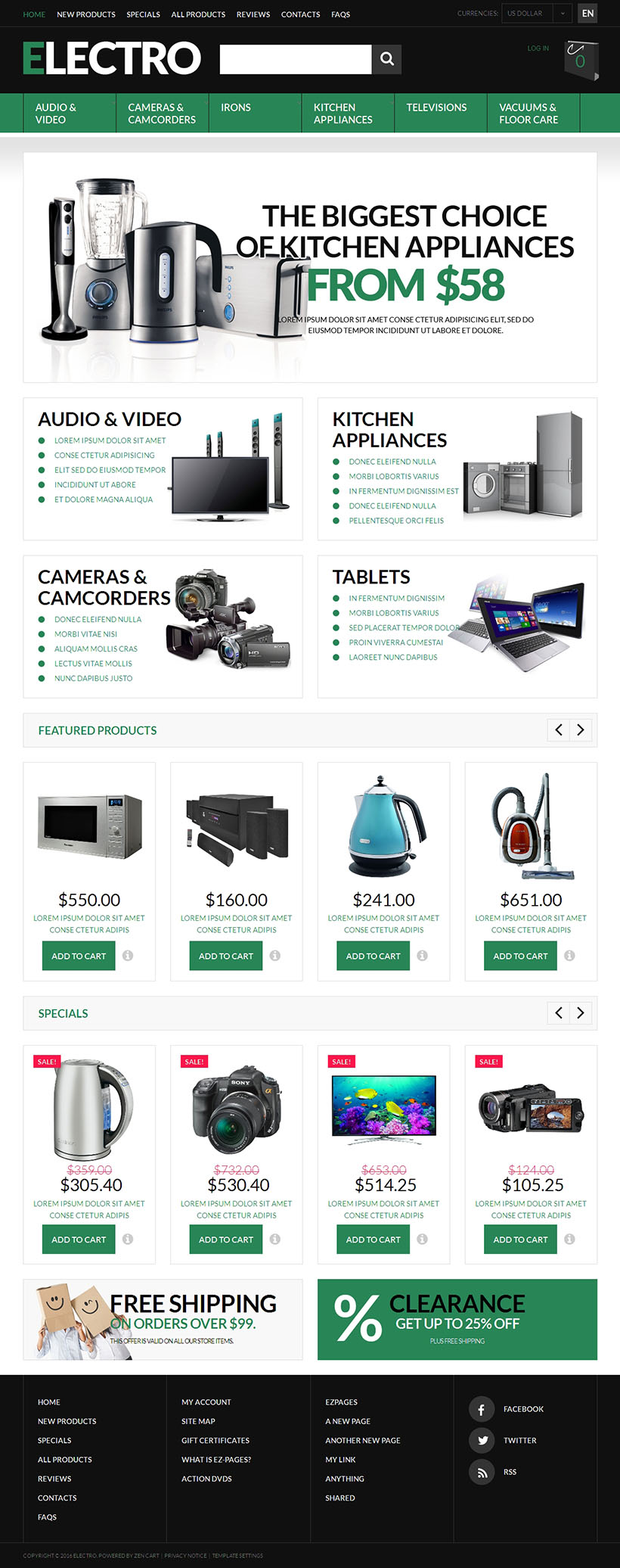 外贸soho建站-Zencart商城